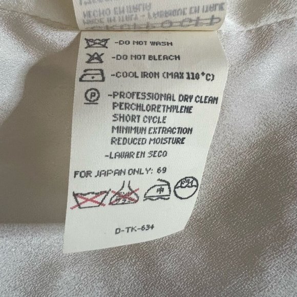 Valentino Boutique Vintage Wool Blazer Vanilla Shawl Collar Made in Italy - Picture 8 of 11